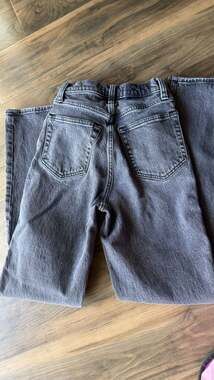 Abercrombie & Fitch Curve Love The '90s Straight Ultra High Rise Jeans